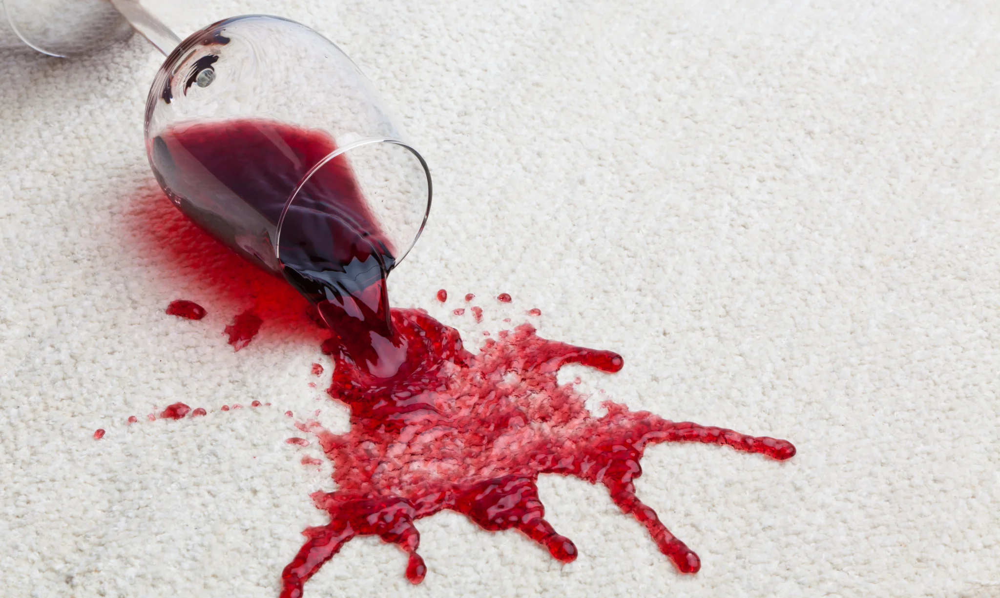 Removing Wine Stains from Carpet
